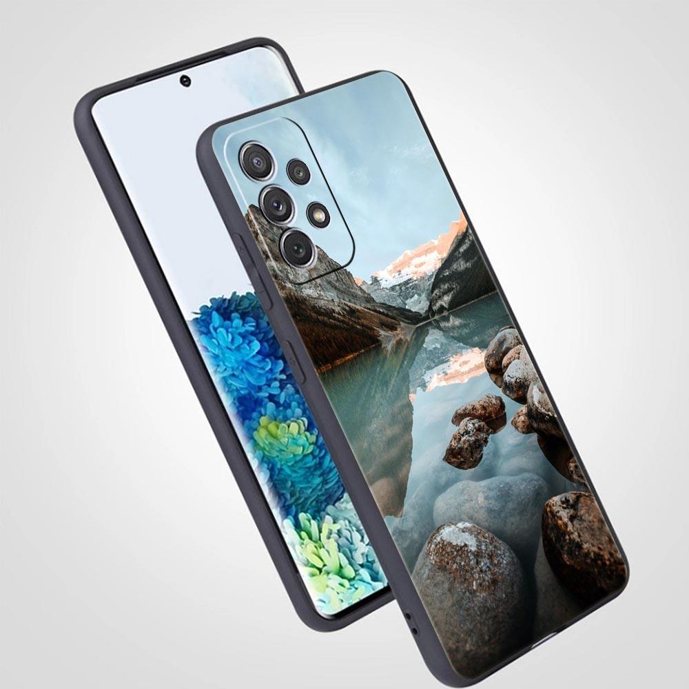 Водопад природа деревья корабль чехол для телефона Samsung Galaxy A13 A51 A71 A21S A12 A11 A31 A41 A23 A53 A73 A52 A32 5G A03S A01 чехол