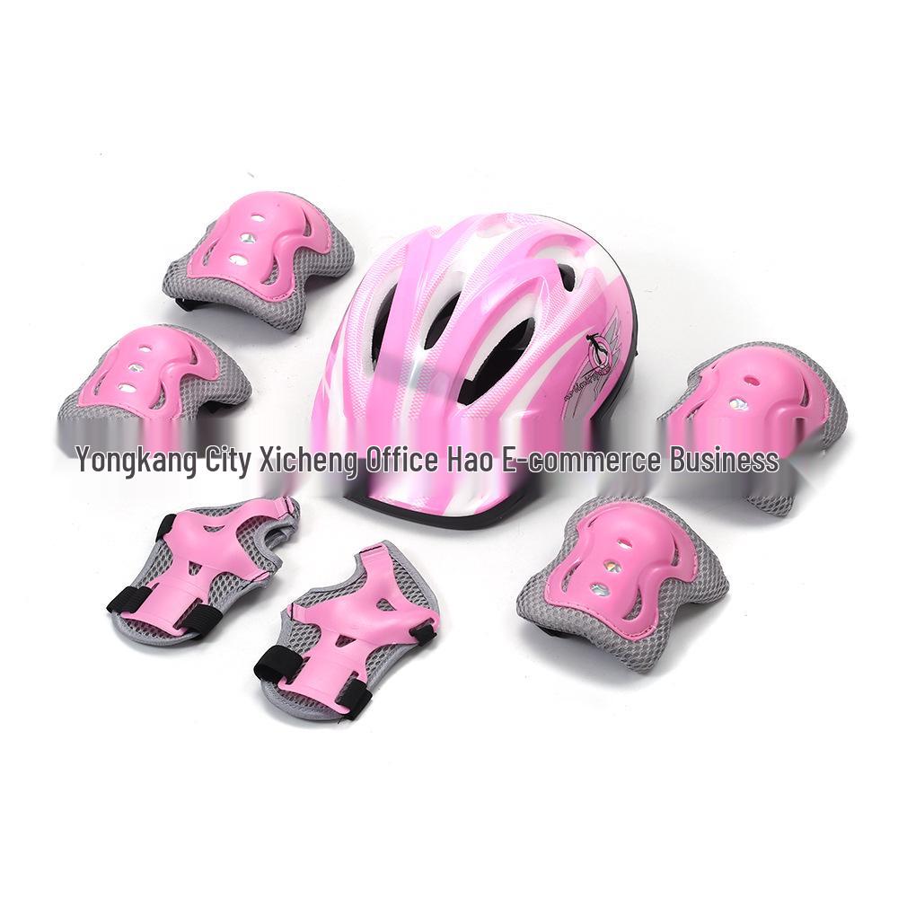 Children's 7-Piece Outdoor Protective Gear Set for Biking and Balance Bikes