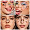 Waterproof Rainbow Freckles Face Tattoo Facial Art Makeup Stickers  Pride Month