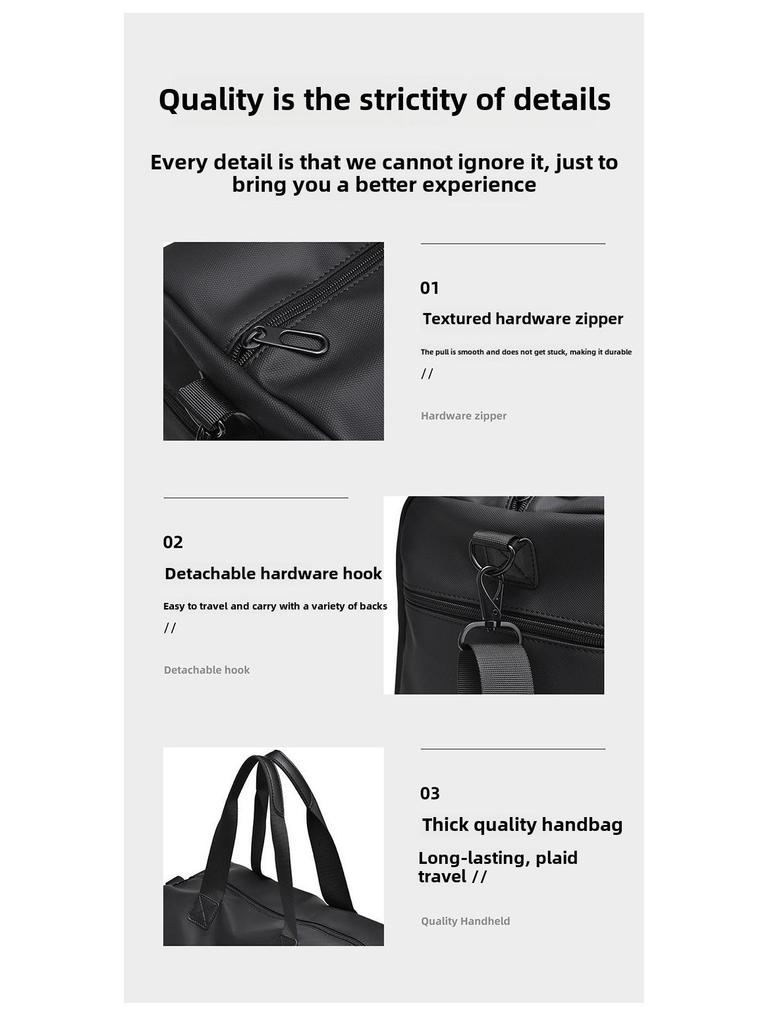 Универсальная вместительная дорожная сумка для фитнеса, отдыха и деловых поездок