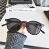 Unisex Small Round-Framed Sunglasses Fashionable Retro Uv400 Protection Shades Glasses Outdoor Driving Street Photography