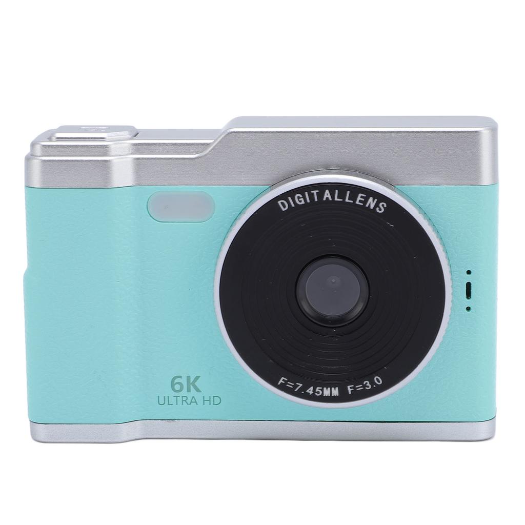 Digital Camera 48MP 8x Zoom Front Rear Lens Multiple Filters 2.4 Inch Screen Anti Shake Portable Compact Students