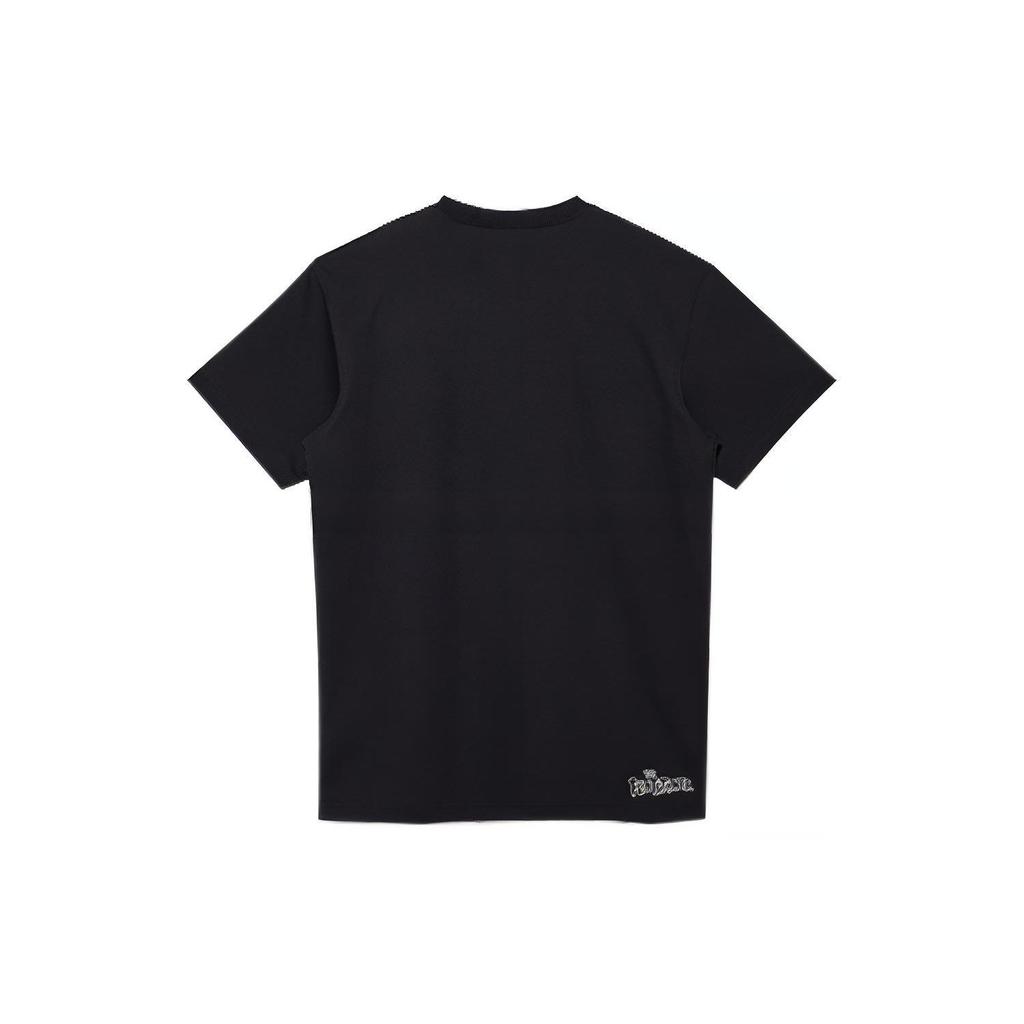 New Era SS22 Мультяшный Принт Буквы Свободная Футболка Унисекс Топы Черный 13274200