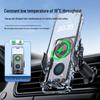 TEC Автомобильный держатель для телефона с воздушным охлаждением и беспроводной зарядкой 15 Вт