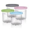 NC300 NC299AM Ice Cream Containers Ice Cream Pints Cup with Lids Storage Jars For Ninja Creami
