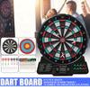 8 Games Automatic Scoring Dart Plate Board Sound Prompt Office Family Toys 159 Variations Electronic Dartboard Darts Game Set