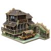 3D Деревянный Пазл Машина Игрушка Модель DIY Характерная Архитектура Старого Города Клей Не Требуется Инструкции В Комплекте