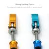 Quick Release Bike Seat Clamp Aluminum Zinc Zinc Alloy Seat Tube Clamp Quick Release Lever  Bicycle Parts
