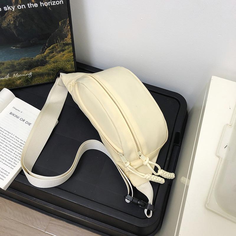 Повседневная и Простая Нагрудная Сумка  Трендовая Новая Спортивная Поясная Сумка  Универсальная для Мужчин и Женщин для Поездок на Работу и Выходов в Свет Одноплечевая Сумка Кроссбоди