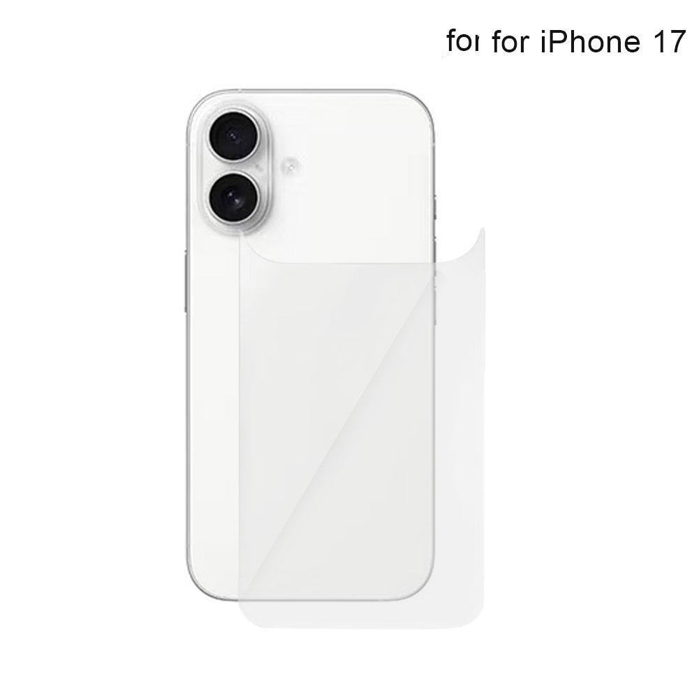 2 шт. Заднее закаленное стекло для iPhone 17 Pro Max Прозрачный HD Защитное стекло для заднего экрана для iPhone 17 Air 17 Pro 17ProMax Защитное стекло
