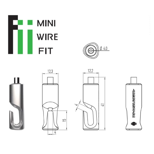 Fukui Metal Craft Ball-Type Mini Wire Adjustable Fit, 1.0mm, L=1.0m, Picture Rail, Hanging Hook, Poster, Picture Frame, Painting, Wall Hanging Displa