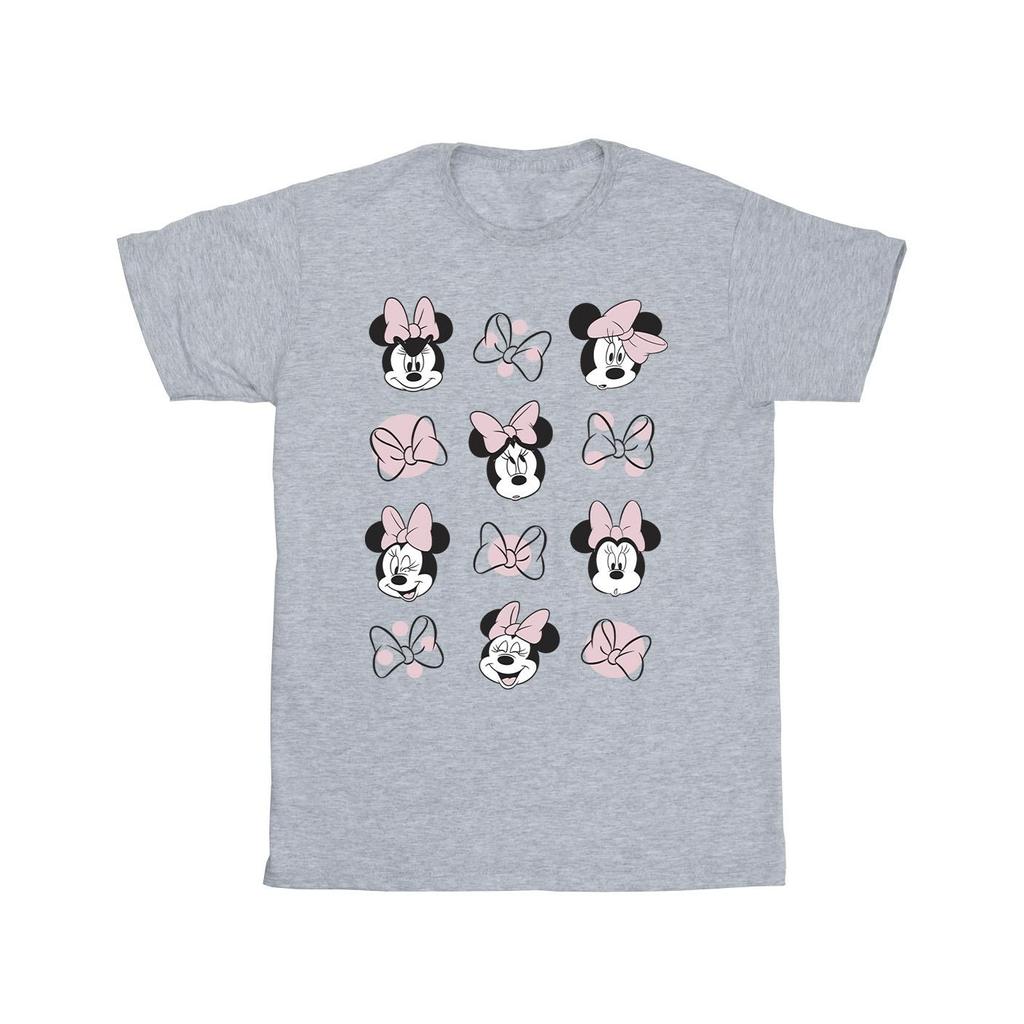 Disney Mens Minnie Mouse Multiple T-Shirt