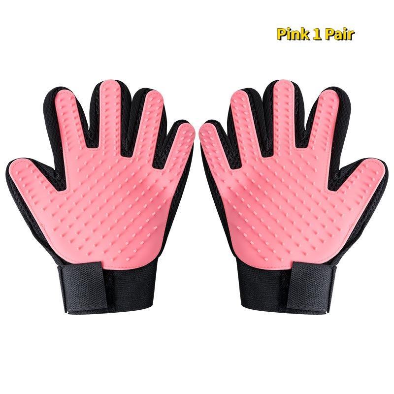 1 шт. перчатка для кошек, перчатка для ухода за кошками, щетка для домашних животных, перчатка для кошек, собак, щетка для удаления шерсти, расчески для чистки собак, массажные перчатки