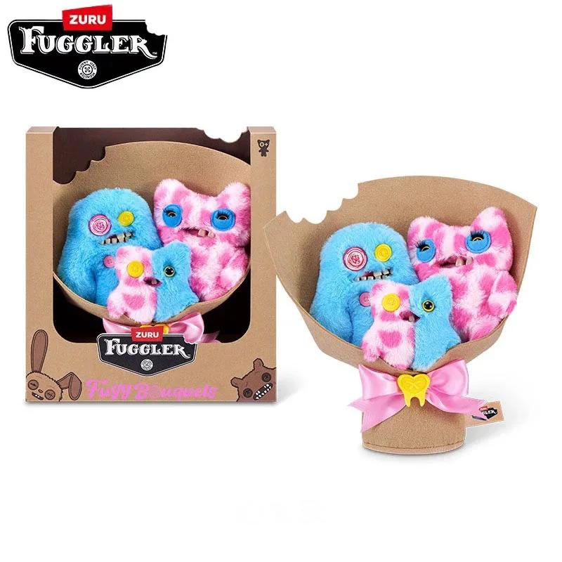 Bouquets Series Set Funny Genuine Ugly Monster Doll Cute Plush Collectors Toy Girl's Birthday Surprise Mother's Day Gift