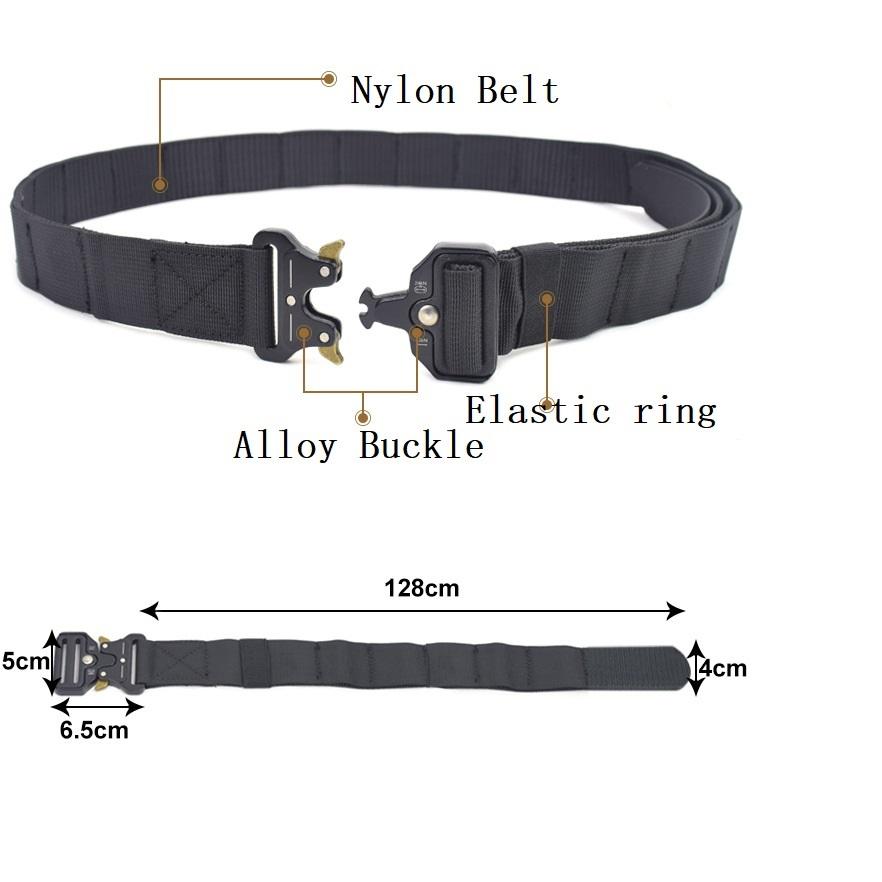 Нейлоновый ремень Xulai шириной 3,2*130 см с пряжкой Metel