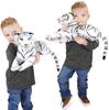 TigerTaleToys White Tiger Plush Cute Pet Japanese Toy, Realistic, 43cm, Large, [Official Product]
