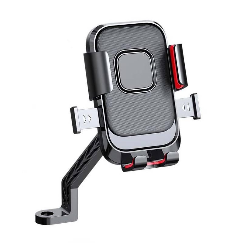 Secure Aluminum Alloy Phone Holder for Motorcycles & EVs Adjustable Mounting