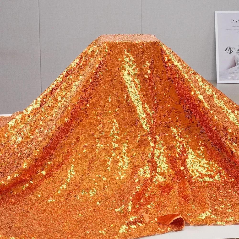 Ткань с вышивкой пайетками "Иллюзия 3 мм", мелкие пайетки, сценическая, вечернее платье, вышитая ткань, фон, скатерть, багажная ткань