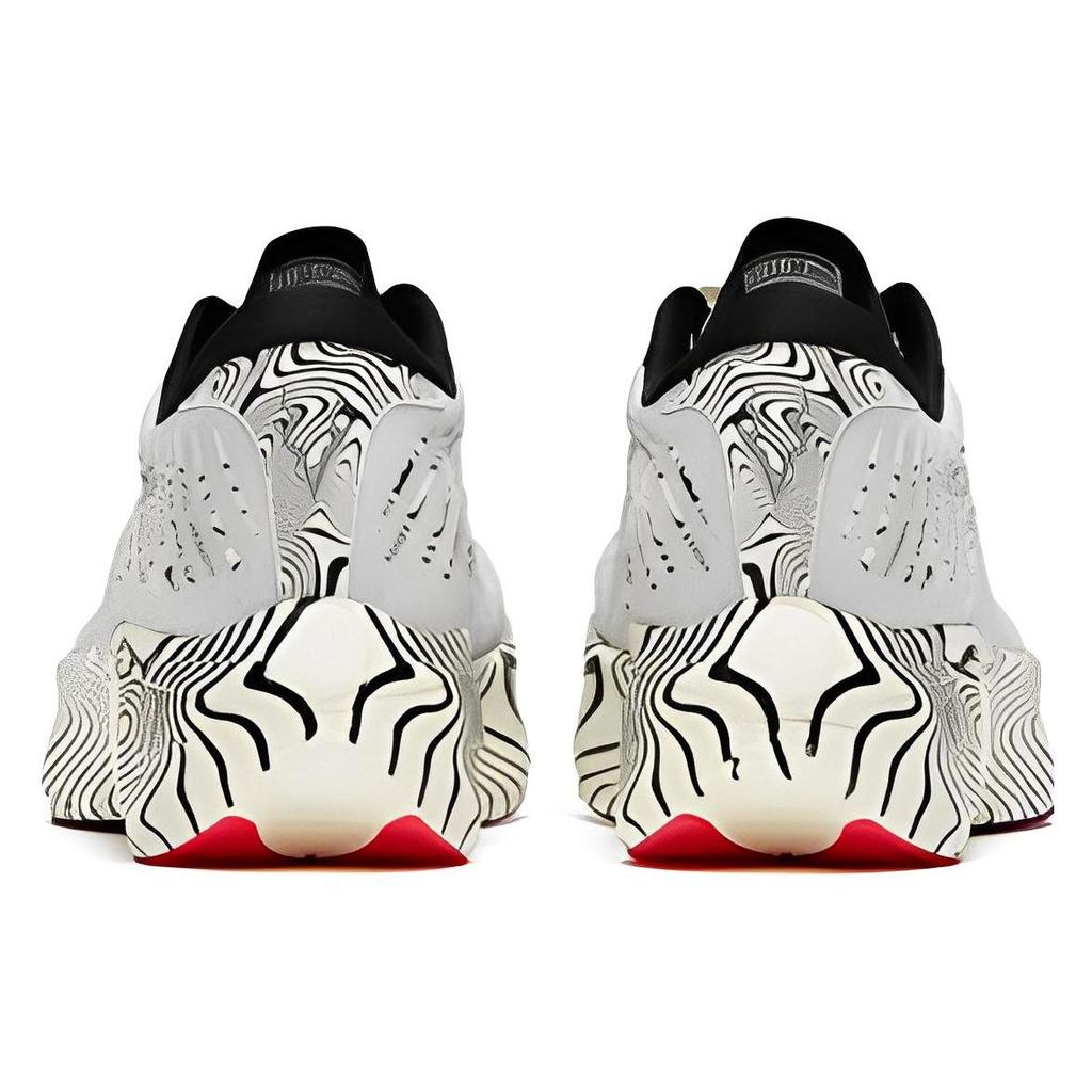 Anta C202 GT Pro Marathon Style Non-Slip Wear-Resistant Low-Top Running Shoes Men Sneaker White Black 412310401-1