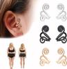 Серьги для акупрессуры, оздоровительные, непирсинговые серьги, здоровые, стимулирующие акупунктурные точки, зажим для желчных камней