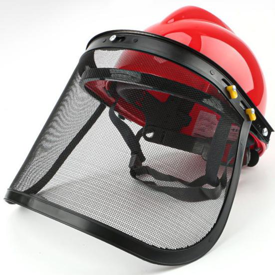 Защитная маска из стальной сетки с алюминиевой рамой, регулируемая, полностью покрывающая защитная маска от мусора