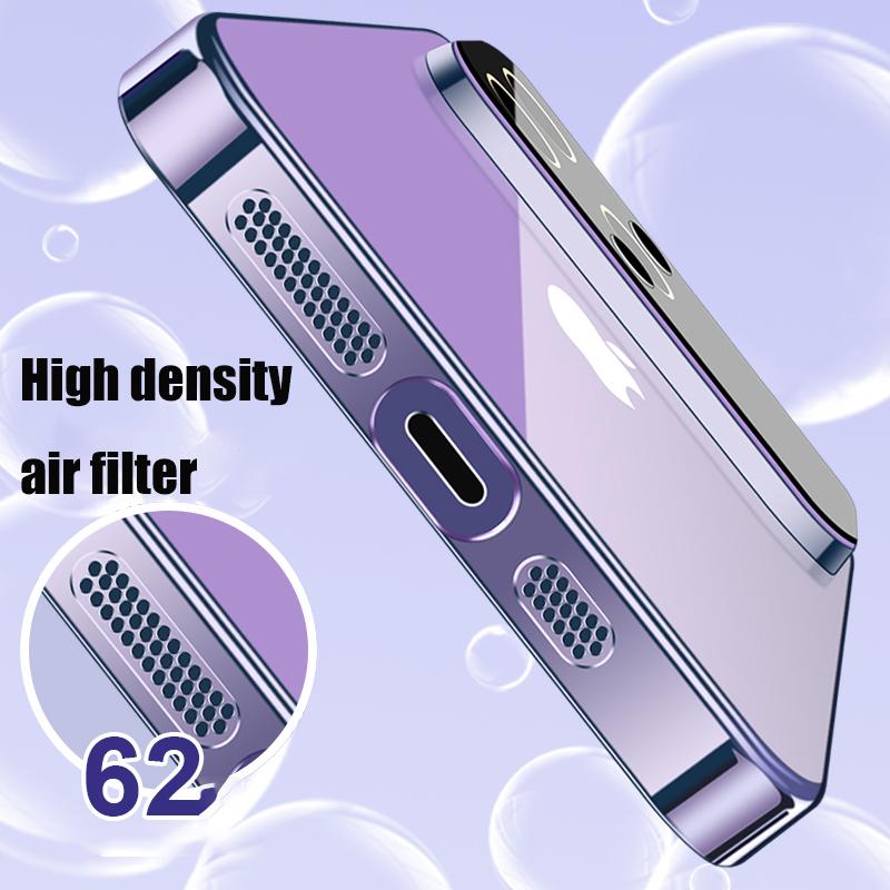 Plating Clear Hard PC Glass Lens Camera Protection Case For For Iphone 17 Pro Max 16 1 13 11 12 14 Transparent Bumper Cover