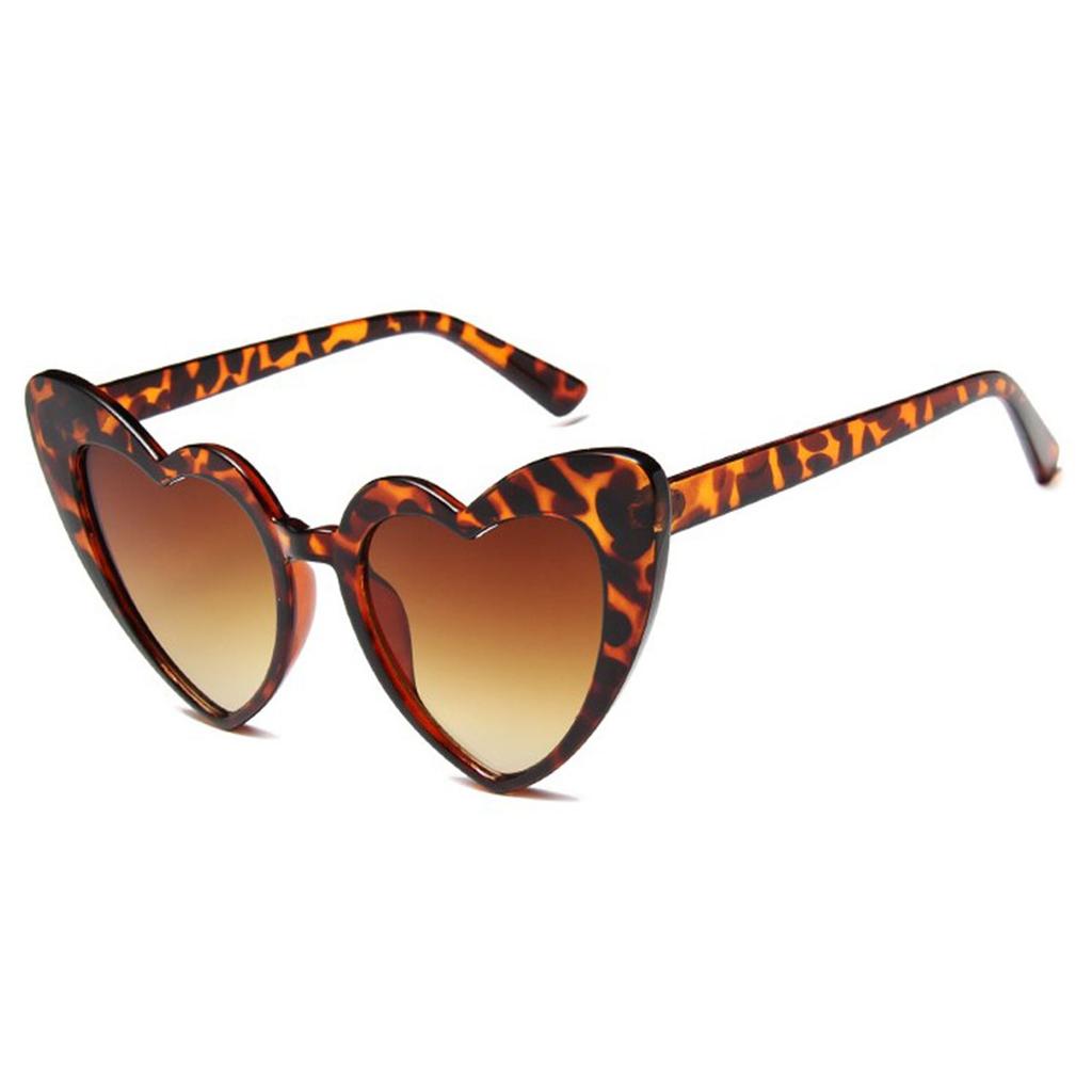 Fashion Clout Goggle Love Heart Sunglasses Uv400 Protection Vintage Sunglasses Heart-Shaped Sunglasses Eyewear