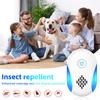 Ultrasonic Pest Repeller 360 Degree Protection Energy Saving Silent Mode Indoor Mice Pest Repeller Insect Control Device
