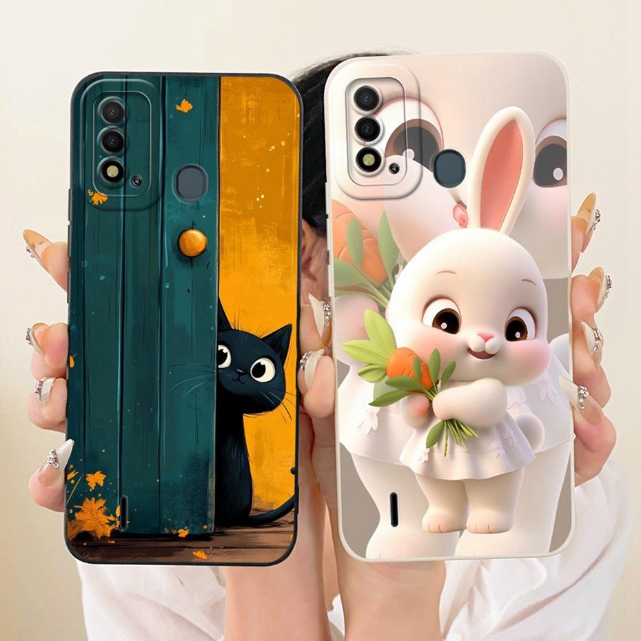 New Fashion Phone Case For Itel P37 ItelP37 Pro Vision 2S Vision2 Plus Soft Silicone Cases Shockproof Covers Bumpers