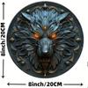 Плоская 2D металлическая настенная табличка