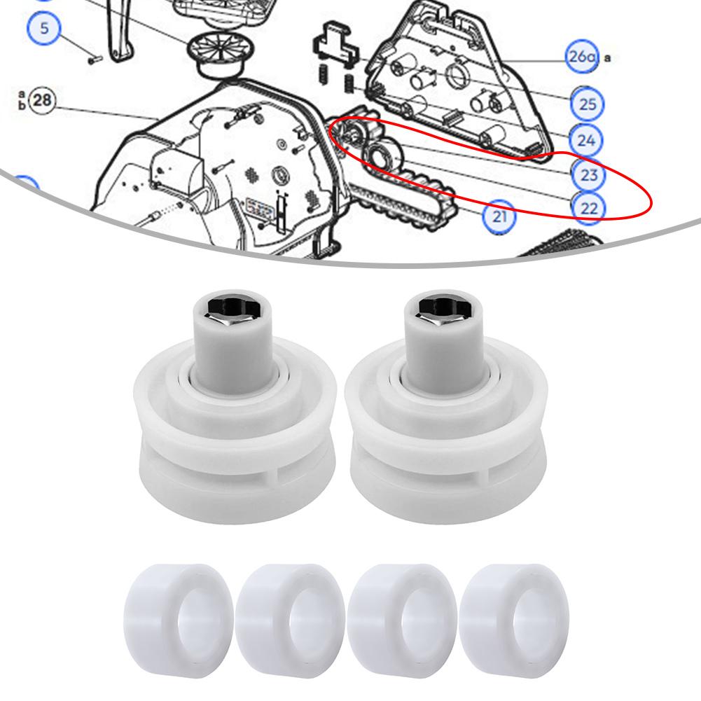 RCX26000 and RCX26002 Replacement Pulley Bearing Kit for Hayward For TigerShark Robotic Pool Cleaner Drive Mechanism