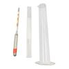 3Pcs with Storage Bag Beer Alcohol Meter Test Jar Kit Hydrometer Alcohol  Wine Beer Mead