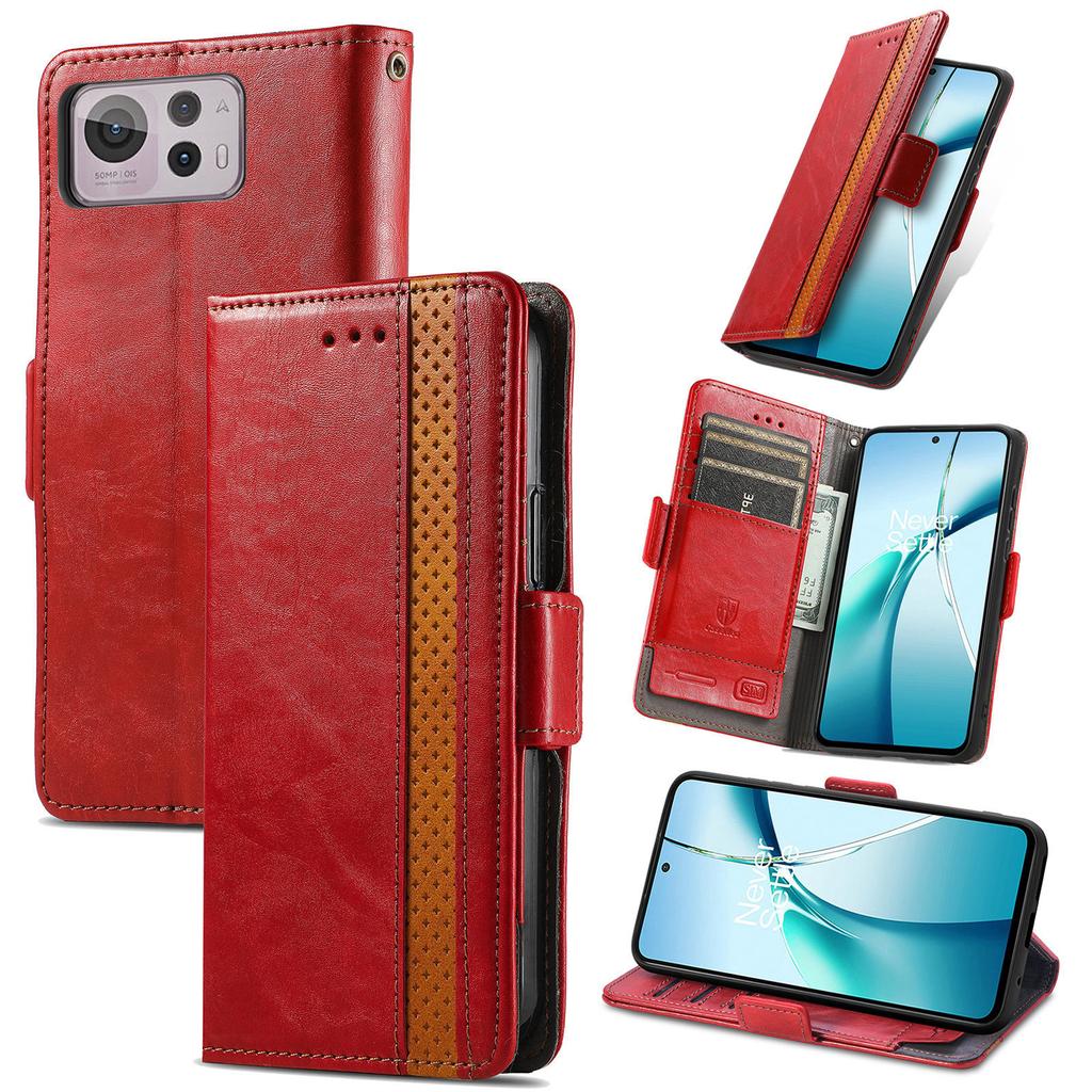 Многофункциональный кожаный чехол-книжка с магнитной застежкой для ASUS ROG Phone 9/ ASUS ZS590KL. Где мода встречается с функциональностью