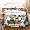 Комплект постельного белья Kawaii Gromit Single Twin Full Queen King Size, комплект постельного белья Aldult Kid Bedroom Duvetcover Sets Print Anime Bed Sheet Set