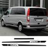 3Pcs Car Stickers For Mercedes Benz Vito V Class Viano W638 W639 W447 Marco Polo EQV Camper Van Vinyl Decals Tuning