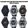 Резиновый ремешок для часов Casio G-SHOCK Серии GST GST-W300 210 400G S130 S310 S330 B100 Ремешок для часов Спортивный Водонепроницаемый Браслет