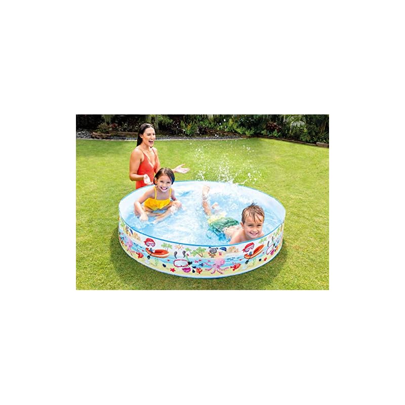 Бассейн INTEX 56451 «Веселье на пляже» (Snap Set)