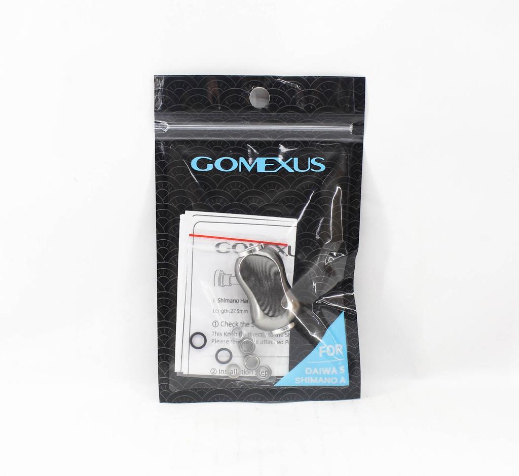 Gomexus S22TNSR Ручка алюминиевая, серебристая 22 мм Shimano A, Daiwa S (2684)