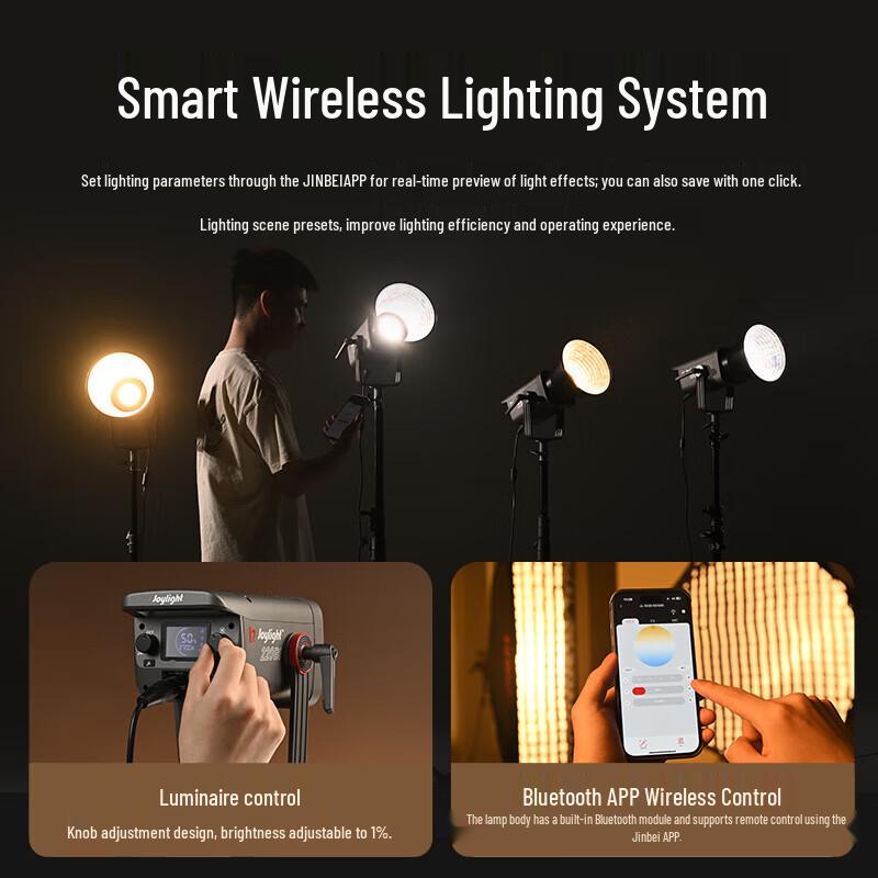 JINBEI JL-220BI Variable Color Temperature LED Video Light