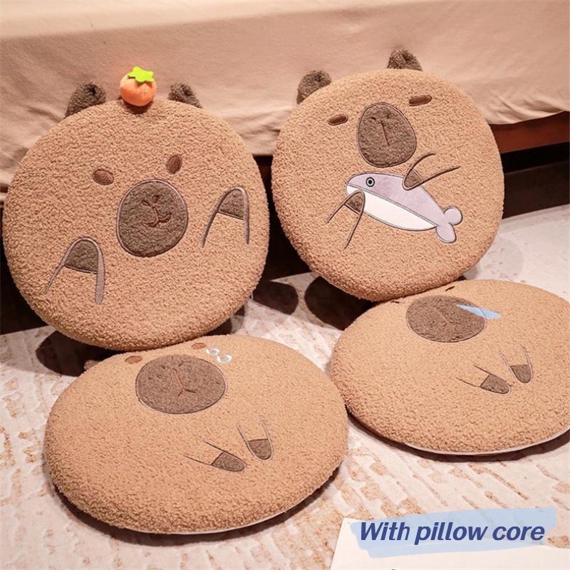 Cute Cartoon Water Deer Cushion Thickened Seat Cushion For Office Non-slip Chair Pad