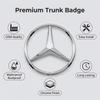 XUY2   Mercedes Benz Trunk Accessories ABS Car Rear Decal Trunk Emblem Sticker For W204 W205 W222 W205 W177 W212 W213 X253 W203 W176