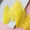Colored Camel Bird Fur 15 -20cm Wedding Ornament Net Red Wall Decorative Feather Wall Hand Blooming Flowers Diy Dream Network Material