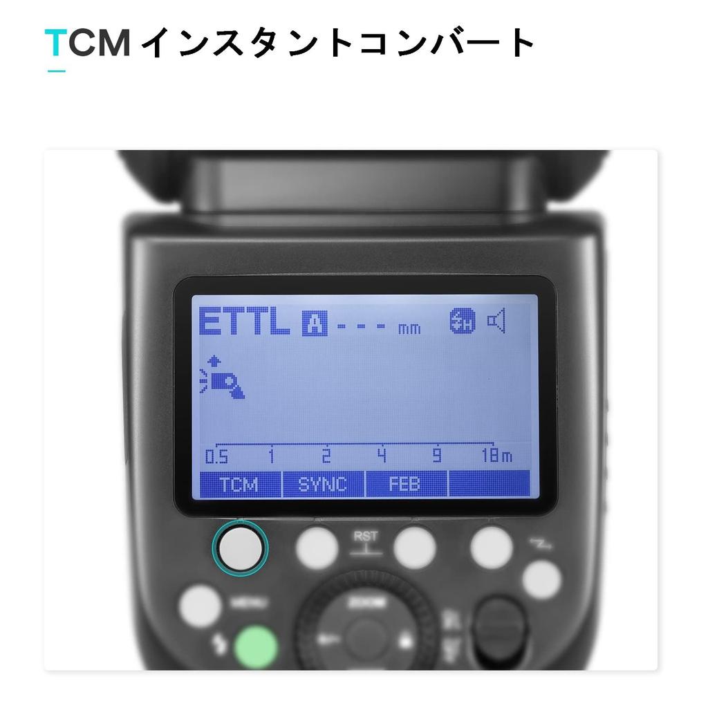 Godox GODOX Flash GN60 HSS Sync Speedlite Strobe with Second Recycle Compatible with Canon EOS 5D Mark 5D Mark and 1100D [Authorized Dealer] TT685II-C