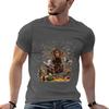 GerUnisex Spaniel Wachtelhund TShirt Casual Streetwear Short Sleeve Tee