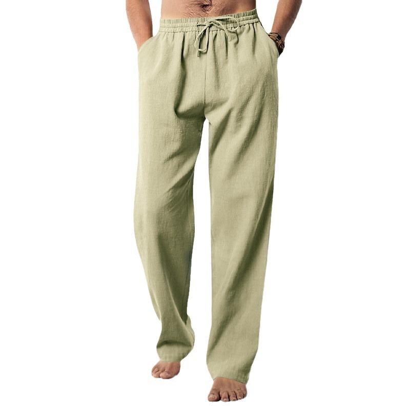 Мужские удобные хлопковые брюки-джоггеры