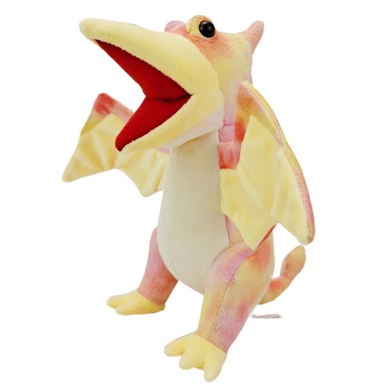 Soft Plush Dinosaur Puppet Doll Toy For Children Educational Role Playing Dinosaur Stuffed Animals Toy for Storytelling