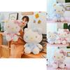 Hello Kitty Flower Plush Figure With Short Plush Fabric For Kid Playroom Decor