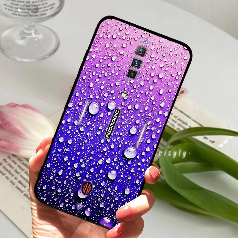 Чехол для ZTE Nubia Red Magic 6 Ударопрочный Мягкий ТПУ Силиконовый Чехол для Телефона Для ZTE Nubia Red Magic 6S Pro Capa Мультяшный RedMagic 6