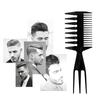 Big Teeth Double Side Tooth Combs Barber Hair Dyeing Cutting Coloring Brush Fish Bone Shape Hair Brush Men Hair Styling Tool