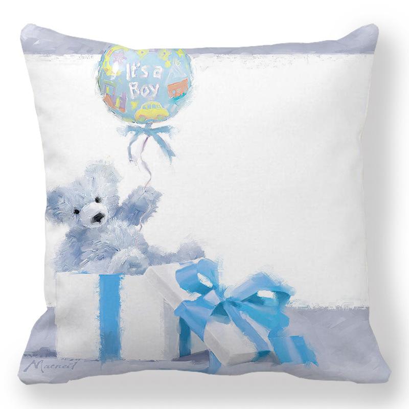 Украшение дома, рождественская декоративная полиэфирная подушка с принтом, подушка, наволочка, подходит для спальни, гостиной